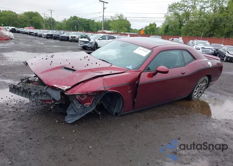 2017 Dodge Challenger Gt z USA, uszkodzony, nr VIN 2C3CDZGG9HH614968
